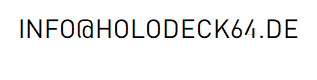 HOLODECK64 Mailadresse